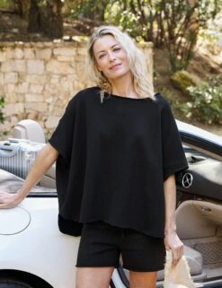 HAMPTONS TRAVEL SET Black