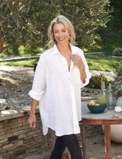 MACKENZIE White, Lived-in Linen