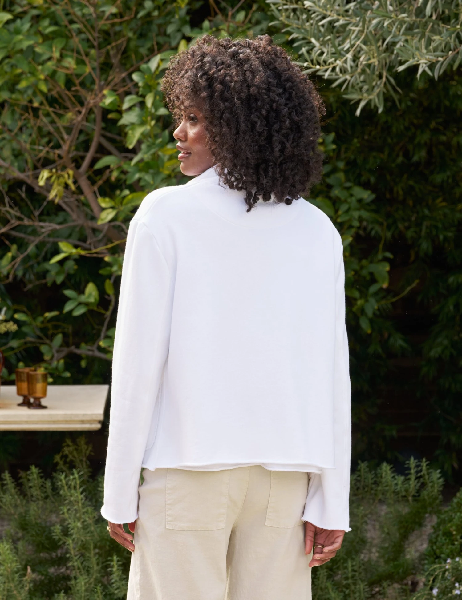 MINI BELFAST White, Triple Fleece 2 MINI BELFAST White, Triple Fleece - Image 2