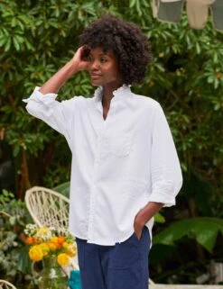 EILEEN RUFFLE White, Famous Denim -Frank And Eileen Shop 11 RUFFLEEILN WCD JAMESON SNVL MILAN SU25 JUNE 2275 sRGB