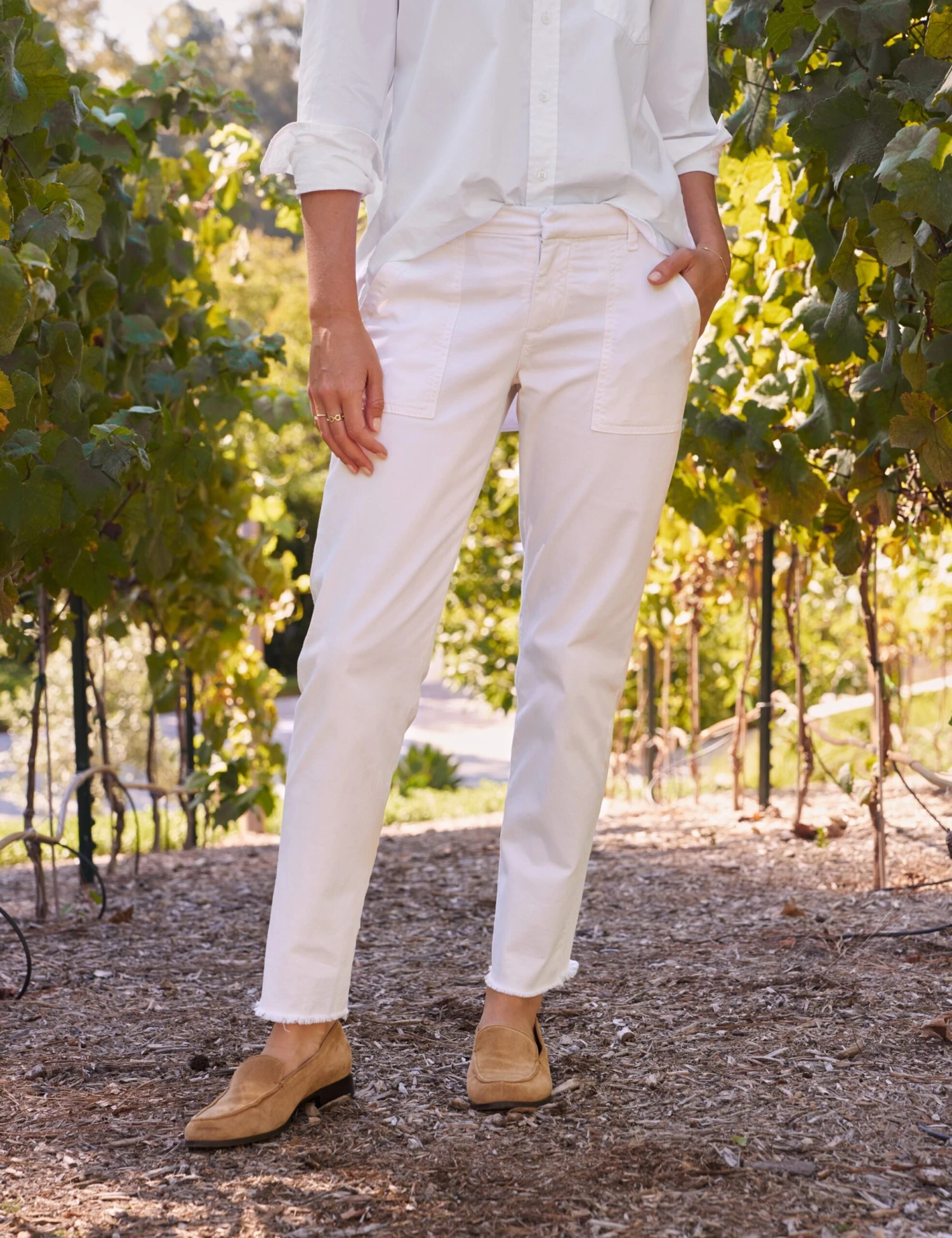 BLACKROCK Chalk, Italian Peached Twill 1 BLACKROCK Chalk, Italian Peached Twill