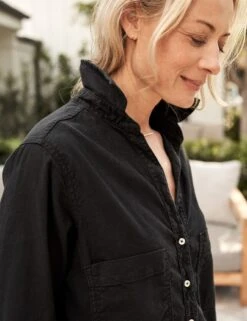 IRELAND Black, Italian Performance Linen -Frank And Eileen Shop 12 IRELAND BKL KRISTINE 2846 v1 sRGB