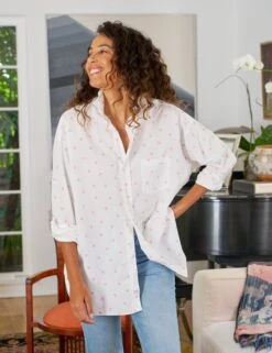 SHIRLEY Pink Messy Heart, Superfine