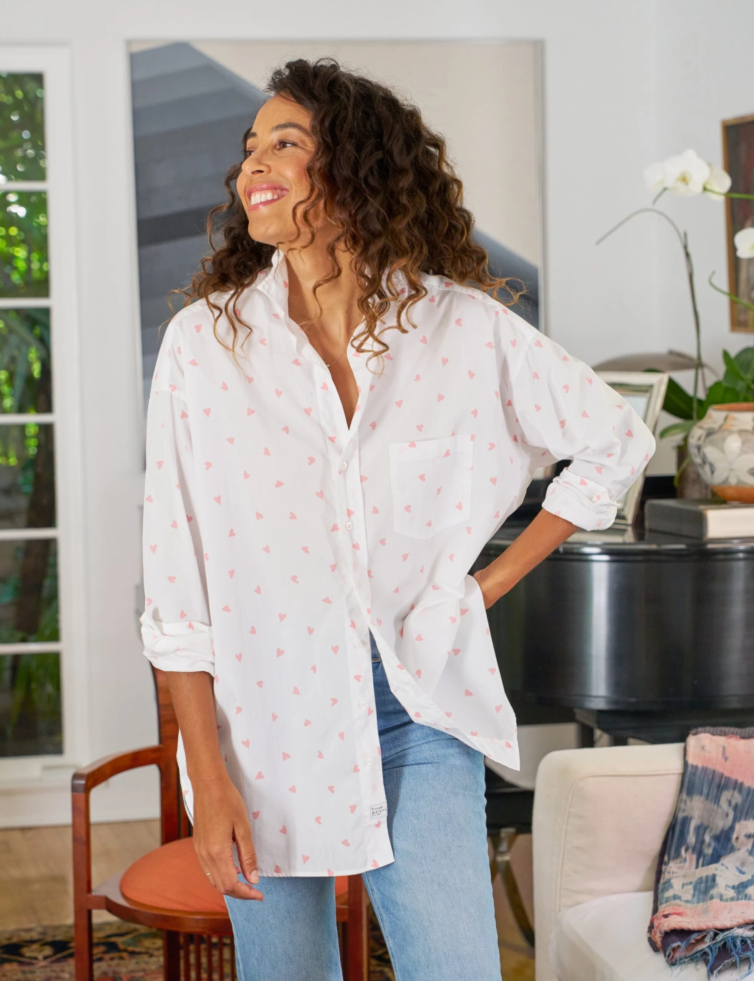 SHIRLEY Pink Messy Heart, Superfine 1 SHIRLEY Pink Messy Heart, Superfine