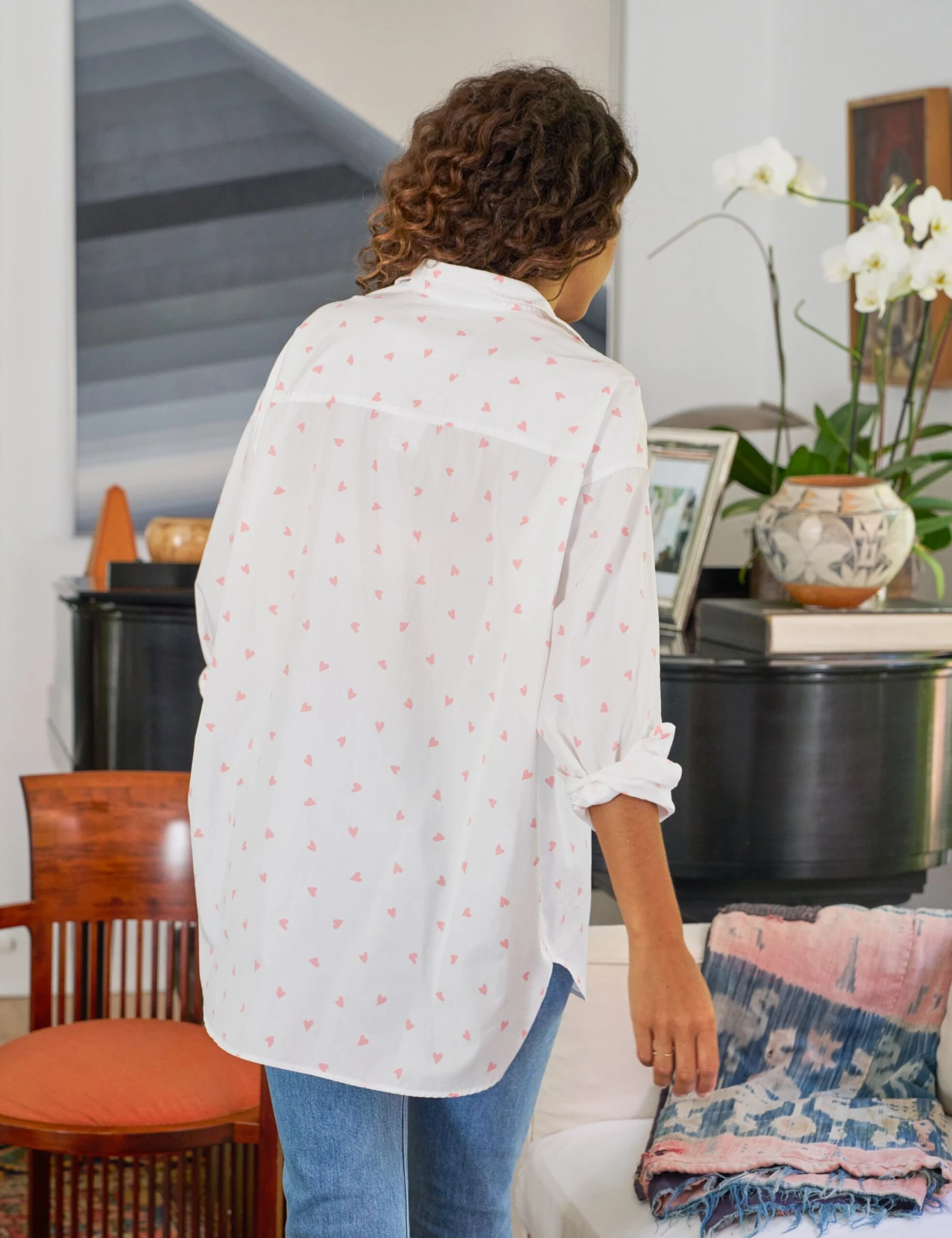 SHIRLEY Pink Messy Heart, Superfine 2 SHIRLEY Pink Messy Heart, Superfine - Image 2