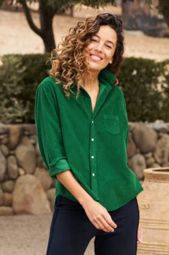 EILEEN Kelly Green, Italian Corduroy