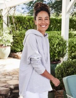 KANE Gray Melange, Triple Fleece