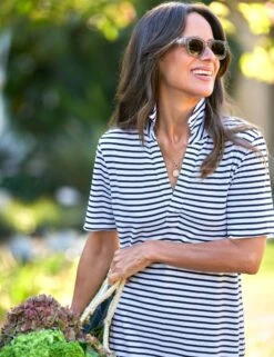 EMMA Navy French Stripe, Heritage Jersey -Frank And Eileen Shop 20 LAB457ST WBRS SimoneNorblom 25SPApril 0067 sRGB