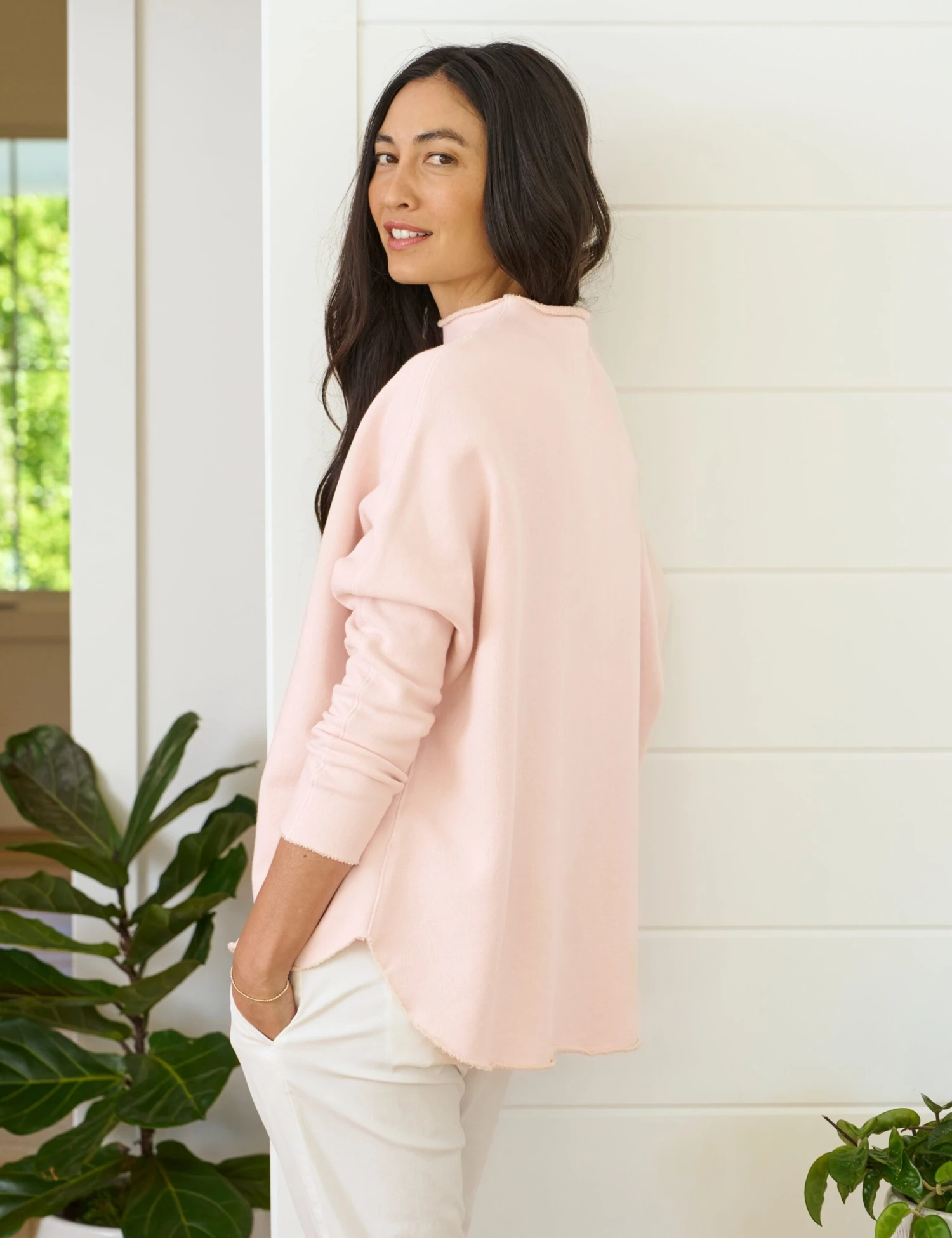 EFFIE Vintage Rose, Triple Fleece 2 EFFIE Vintage Rose, Triple Fleece - Image 2