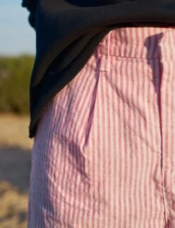 WATERFORD Red Stripe, Italian Performance Linen 8 WATERFORD Red Stripe, Italian Performance Linen -Frank And Eileen Shop 21 LAB109 WHT LAB510TF BRNV WATERFORD RDSL PALOMA SP25 MAY 2271 sRGB