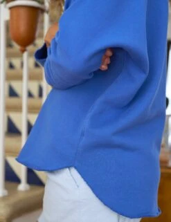 ANNA Royal Blue, Triple Fleece 6 ANNA Royal Blue, Triple Fleece -Frank And Eileen Shop 22 LAB516NTF RYBU WATERFORD PWBL Model PalomaJonas 24RE 1438 sRGB