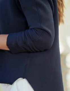 ANNA British Royal Navy, Triple Fleece -Frank And Eileen Shop 24 LAB516TF BRNV WICKLOW WHTT RAY 3735 v1 sRGB