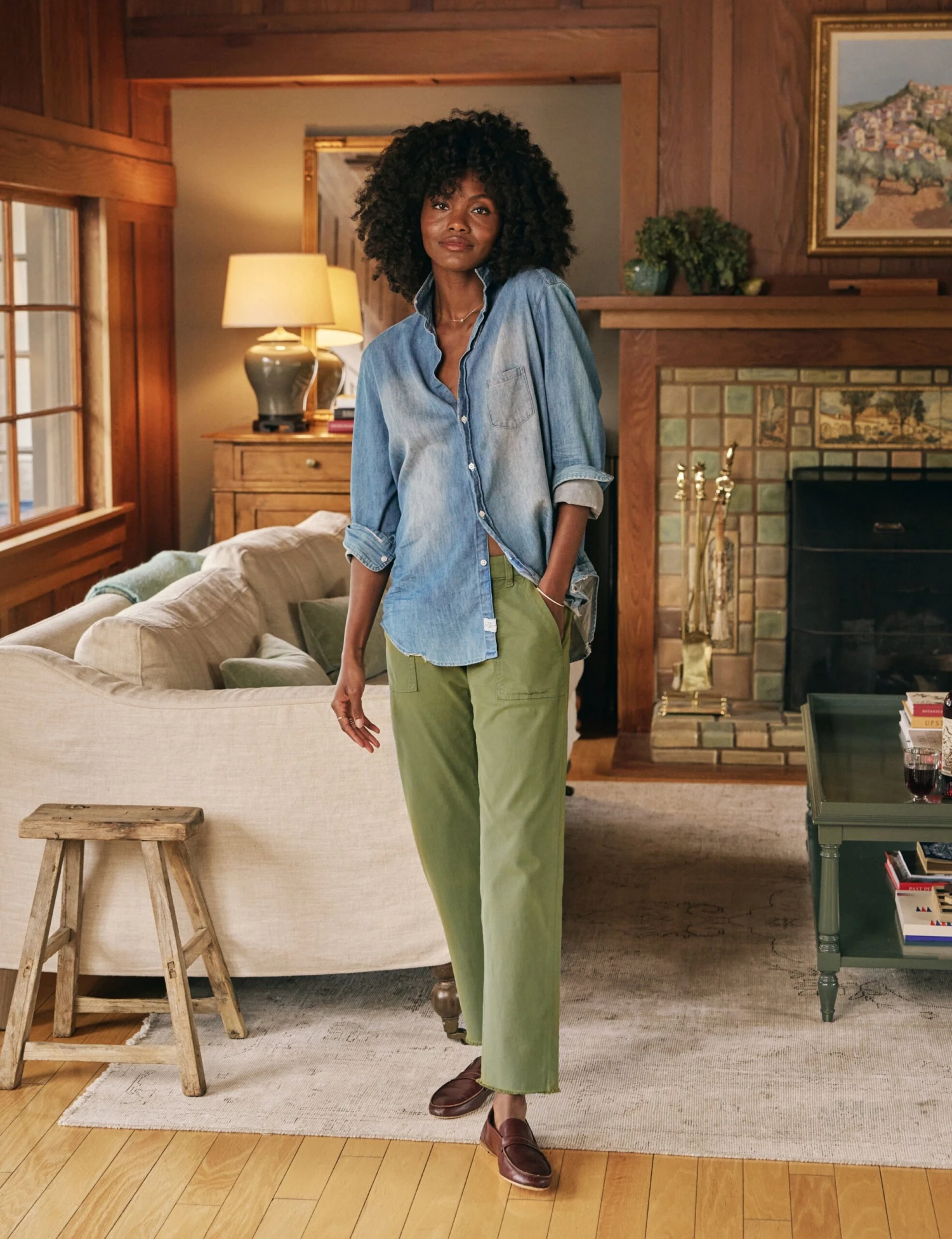 BLACKROCK Army, Italian Peached Twill 4 BLACKROCK Army, Italian Peached Twill - Image 4