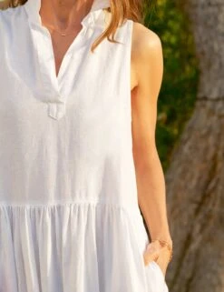 DAPHNE White, Washed Linen -Frank And Eileen Shop 26 DAPHNE WTLN Simone Norblom 24SU 3015 sRGB