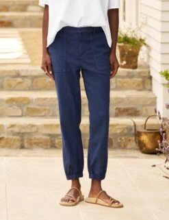 JAMESON Summer Navy, Italian Performance Linen