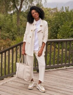 LONDON TRAVEL SET Vintage White