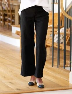 WEXFORD Black, Italian Performance Linen