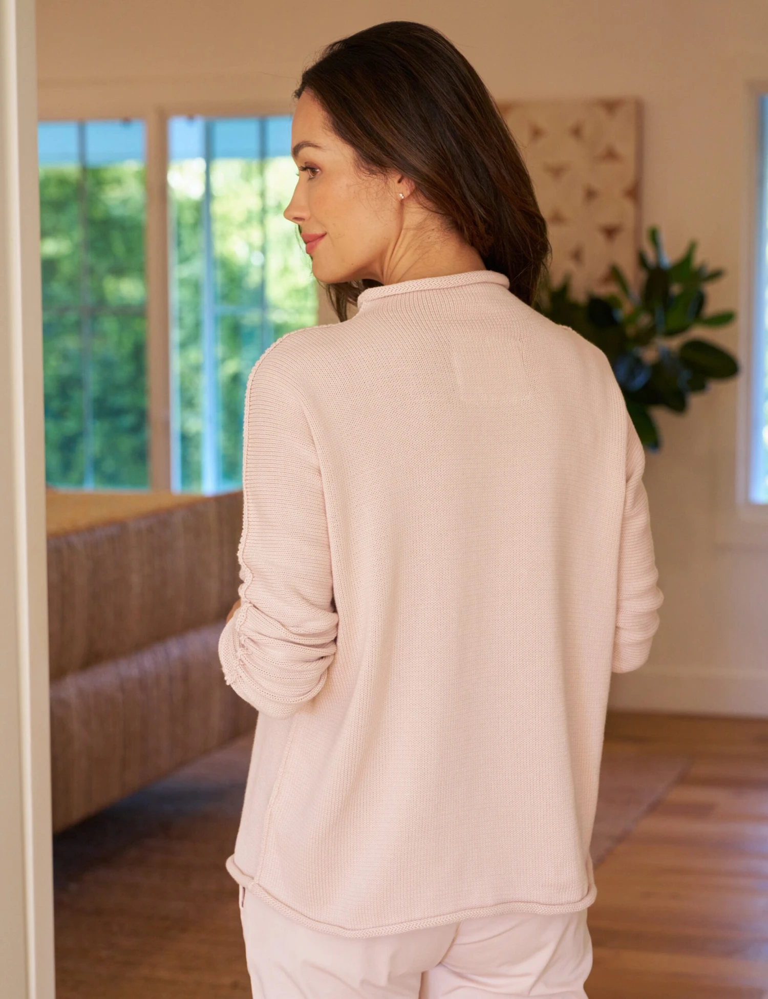 MONTEREY Vintage Rose, Pure Italian Cotton 2 MONTEREY Vintage Rose, Pure Italian Cotton - Image 2