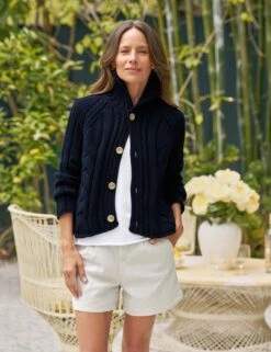 MINI COTSWOLDS Marine, Pure Italian Cotton