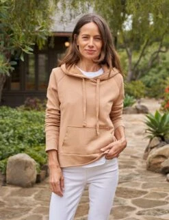 MELANIE Camel, Triple Fleece