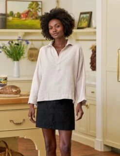 GABI Sand, Washed Linen