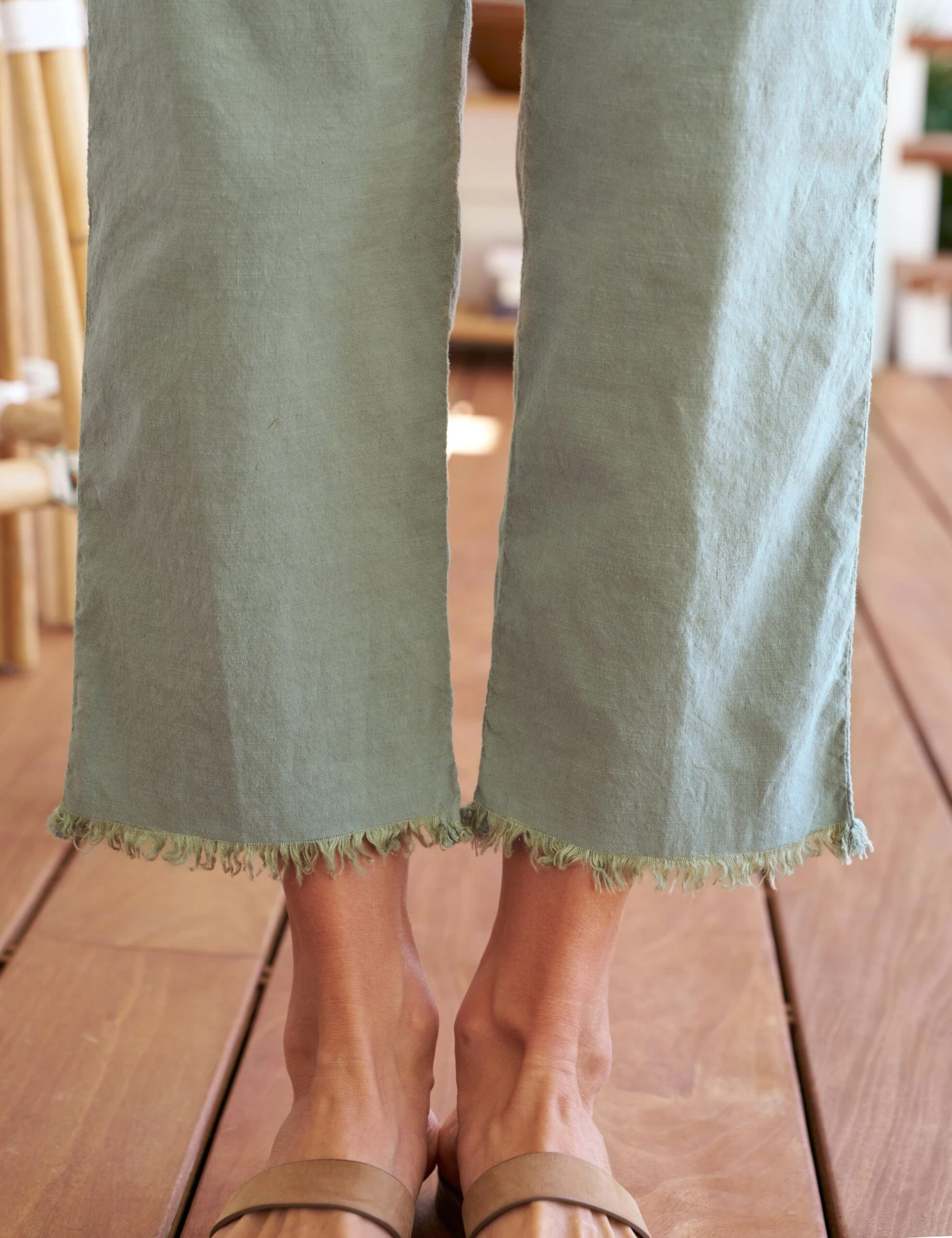 KINSALE Sage, Italian Performance Linen 3 KINSALE Sage, Italian Performance Linen - Image 3