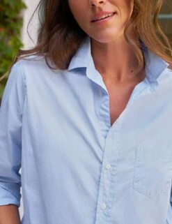 EILEEN French Blue, Superluxe Regenerative Cotton 6 EILEEN French Blue, Superluxe Regenerative Cotton -Frank And Eileen Shop 59 EILEEN RGN2 GALWAY WWD RAY 25SU AUGUST 7140 sRGB