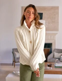 MINI COTSWOLDS Ivory, Pure Italian Cotton -Frank And Eileen Shop 61 LAB510HJ WHT SWEATER21 IVYK LIMERICK OLVT RAY 25FA SEPTEMBER 7383 sRGB 1