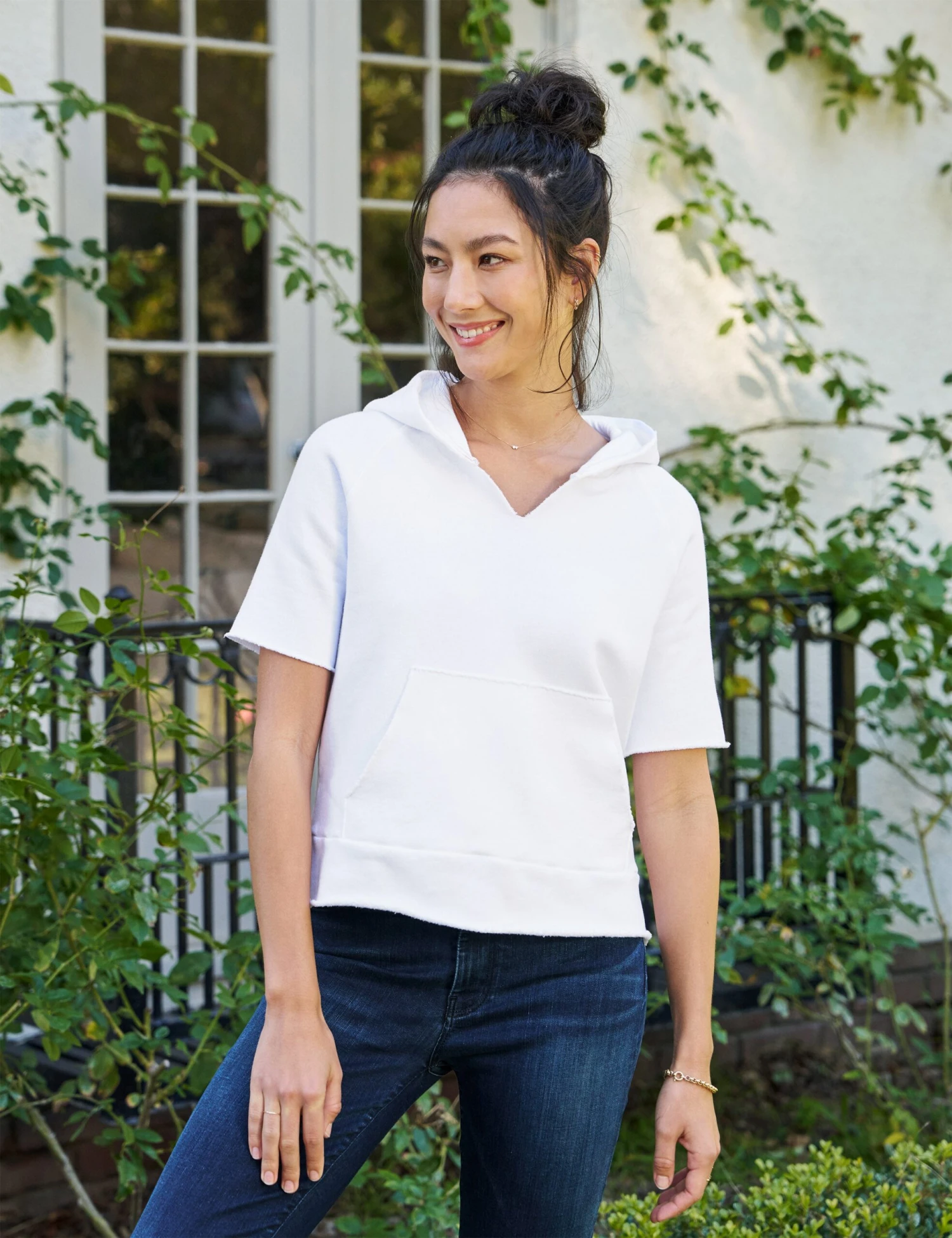 MEL White, Triple Fleece 1 MEL White, Triple Fleece