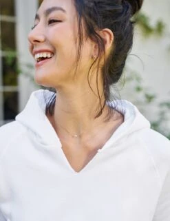 MEL White, Triple Fleece 6 MEL White, Triple Fleece -Frank And Eileen Shop 61 SLIGO 1992 LAB531TF WHT Model Adeline Rudolph 23SP 9796 v2 sRGB