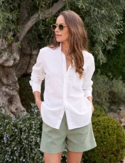 WATERFORD Sage, Italian Performance Linen -Frank And Eileen Shop 64 WATERFORD SAGL EILEEN WCB Simone Norblom 24SP 5424 sRGB