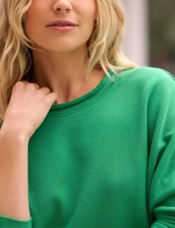 ANNA Kelly Green, Triple Fleece 6 ANNA Kelly Green, Triple Fleece -Frank And Eileen Shop 66 WATERFORD 1968 LAB516NTF KGRN NathalieDarcas 25SP April 4164 sRGB