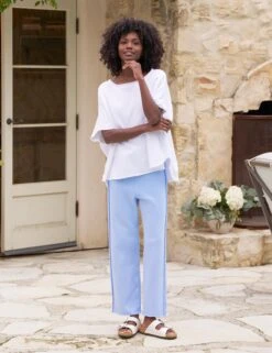 BELLA Saltwater, Triple Fleece -Frank And Eileen Shop 67 LAB643TF SLTW LAB216NTF WHT Milan Dixon 24SP 6199 sRGB