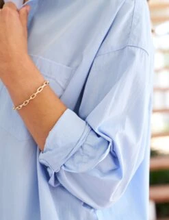 SHIRLEY French Blue, Superluxe -Frank And Eileen Shop 69 WATERFORD SAGL SHIRLEY SBSX Model MicheleOullet 24RE 3863 sRGB