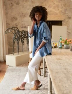 GALWAY White, Italian Dream Denim -Frank And Eileen Shop 8 GALWAY WWD SHIRLEY VWD Milan Dixon 24SP 2260 sRGB