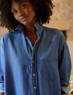 SHIRLEY Vintage Stonewashed Indigo, Famous Denim -Frank And Eileen Shop 8 GALWAY WWD SHIRLEY VWD Milan Dixon 24SP 2325 sRGB