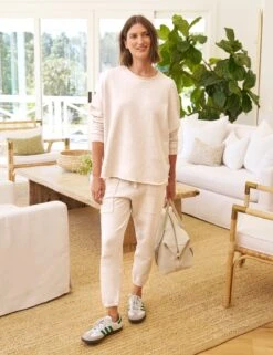 SYDNEY TRAVEL SET Heather White Melange