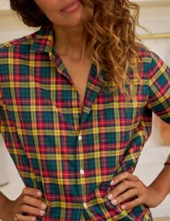 EILEEN Yellow And Red Plaid, Italian Classic Poplin 8 EILEEN Yellow And Red Plaid, Italian Classic Poplin -Frank And Eileen Shop 94 EILEEN YRNP GALWAY 1964 PALOMA SU25 AUGUST 4496 sRGB