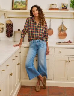 EILEEN Yellow And Red Plaid, Italian Classic Poplin 10 EILEEN Yellow And Red Plaid, Italian Classic Poplin -Frank And Eileen Shop 94 EILEEN YRNP GALWAY 1964 PALOMA SU25 AUGUST 4500 sRGB