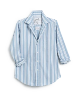 BARRY Slate Blue Stripe, Superluxe -Frank And Eileen Shop BARRY STMS