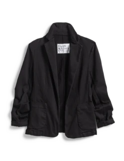 DUBLIN Jet Black, Italian Performance Denim 7 DUBLIN Jet Black, Italian Performance Denim -Frank And Eileen Shop DUBLIN JTPD