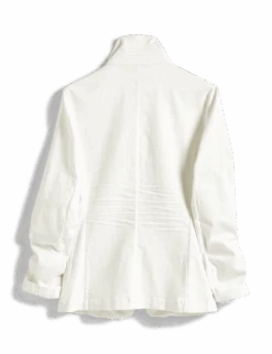 DUBLIN Vintage White, Italian Performance Denim -Frank And Eileen Shop DUBLIN WHPD FRONT Edit