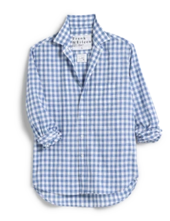 EILEEN Blue Check, Casual Cotton -Frank And Eileen Shop EILEEN BCCB