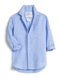 EILEEN Light Blue, Classic Linen 7 EILEEN Light Blue, Classic Linen -Frank And Eileen Shop EILEEN LBL