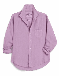EILEEN Lilac, Washed Linen 7 EILEEN Lilac, Washed Linen -Frank And Eileen Shop EILEEN LILN 01