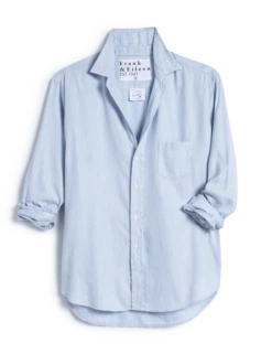 EILEEN Melange Blue, Italian Cashmere Touch -Frank And Eileen Shop EILEEN MBF