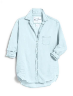 EILEEN Classic Blue Tattered Wash, Famous Denim -Frank And Eileen Shop EILEEN TBTD