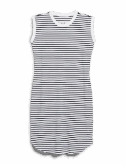 MINI CORY Navy French Stripe, Heritage Jersey -Frank And Eileen Shop LAB449ST WBRS front