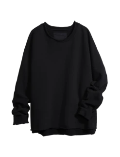 ANNA Black, Triple Fleece 7 ANNA Black, Triple Fleece -Frank And Eileen Shop LAB516NTF BLK 00