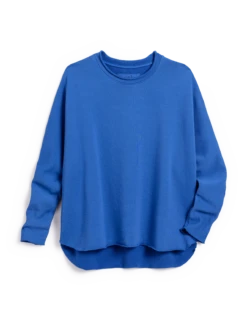 ANNA Royal Blue, Triple Fleece 7 ANNA Royal Blue, Triple Fleece -Frank And Eileen Shop LAB516NTF RYBU